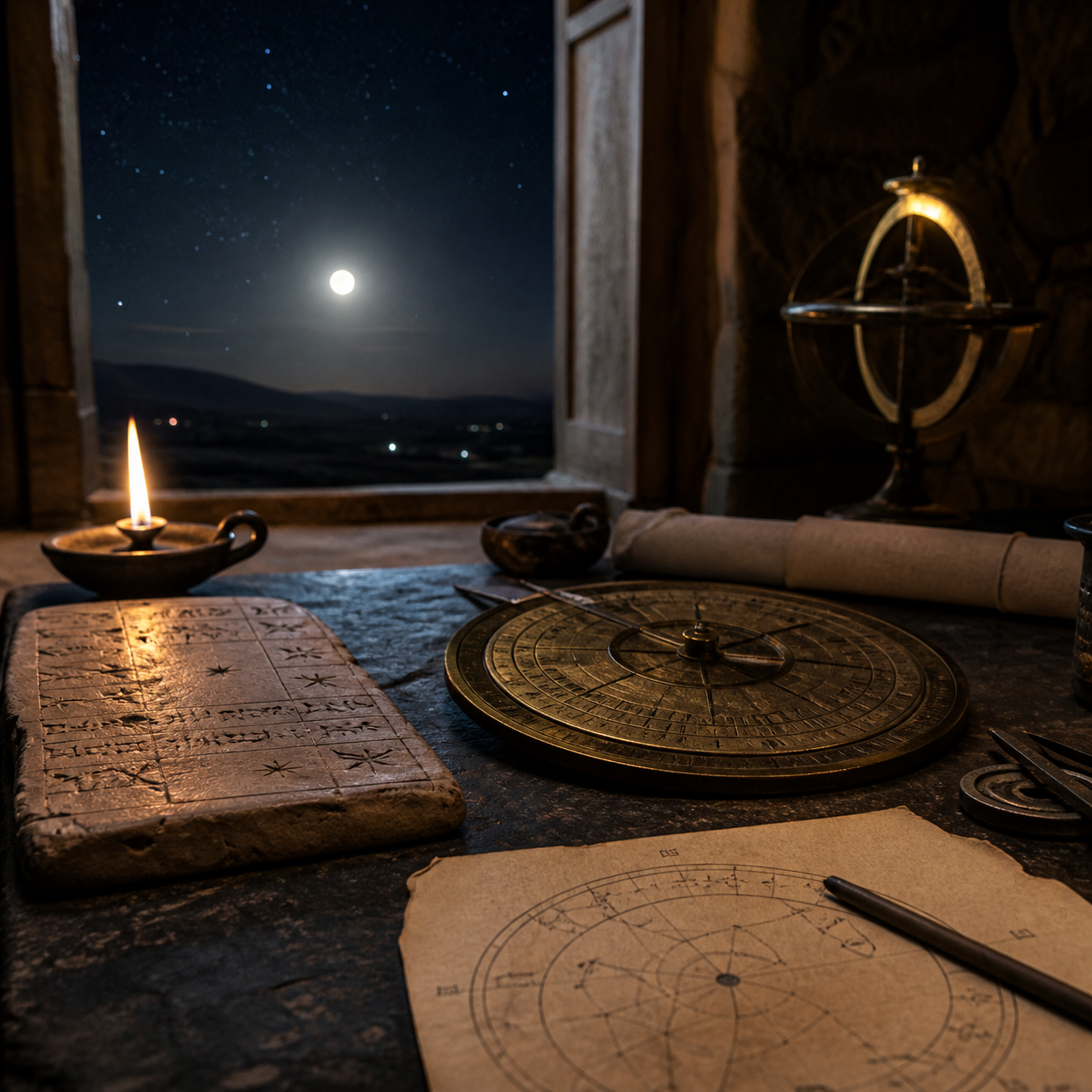 Ancient and modern astrology connected through celestial observation