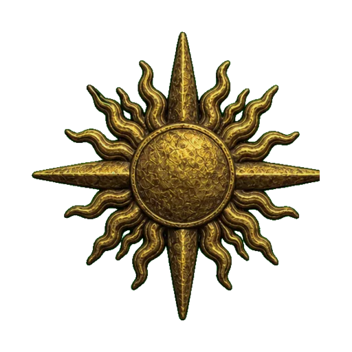 Solar Disk of Shamash symbol in the Pagan Workshop Symbols and Meanings atlas