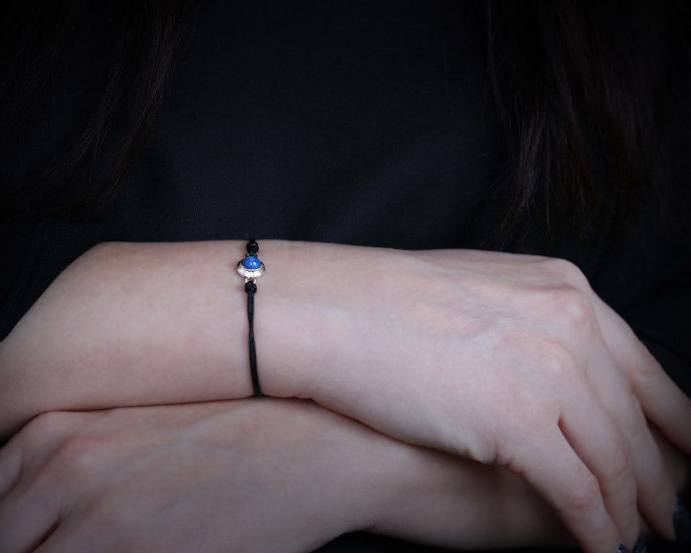 LAPIZ LAZULI Bracelet made of 925 Sterling Silver