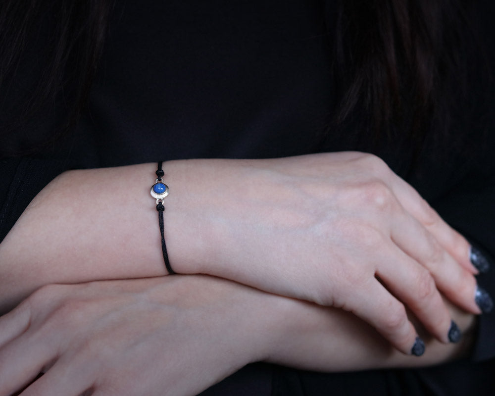 LAPIZ LAZULI Bracelet made of 925 Sterling Silver