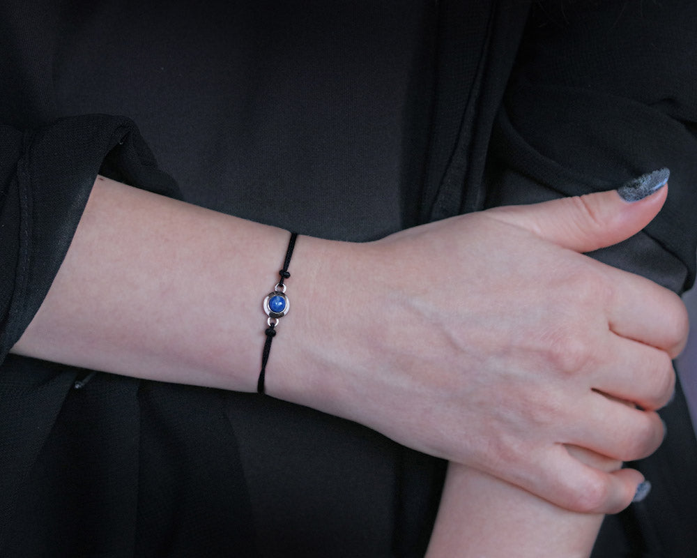LAPIZ LAZULI Bracelet made of 925 Sterling Silver