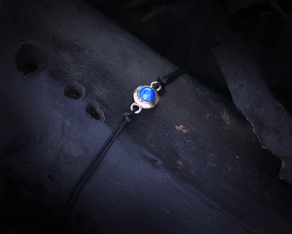 LAPIZ LAZULI Bracelet made of 925 Sterling Silver