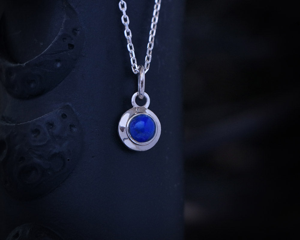 LAPIZ LAZULI Necklace made of 925 Sterling Silver