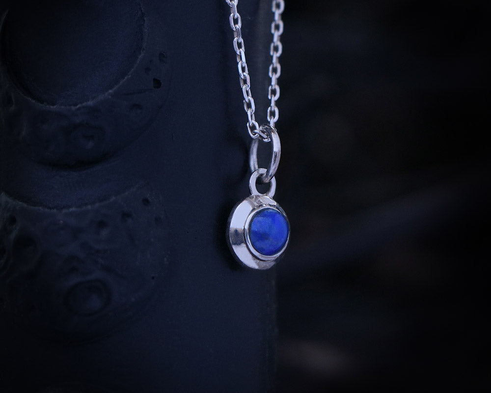 LAPIZ LAZULI Necklace made of 925 Sterling Silver