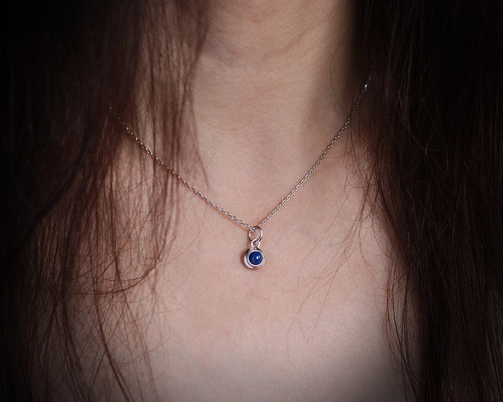 LAPIZ LAZULI Necklace made of 925 Sterling Silver