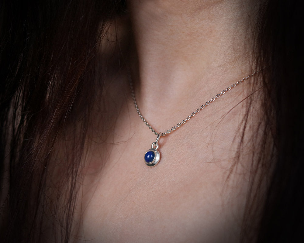 LAPIZ LAZULI Necklace made of 925 Sterling Silver