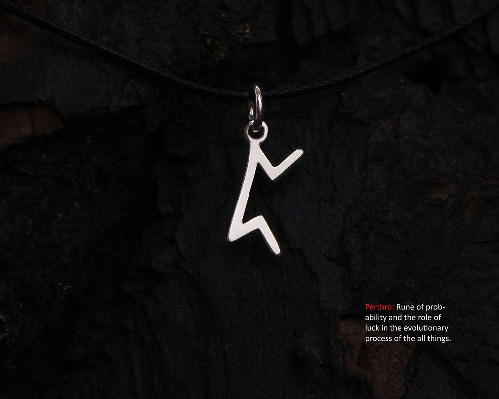 perthro rune pendant