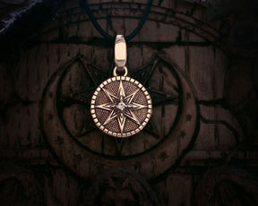 Star of Ishtar Necklace made of bronze