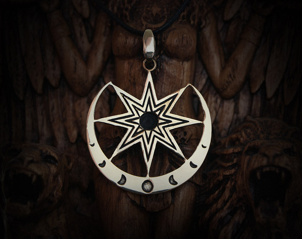 Bronze Ishtar pendant