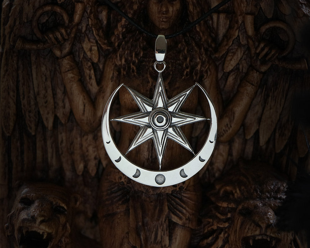 Ishtar Innana necklace silver