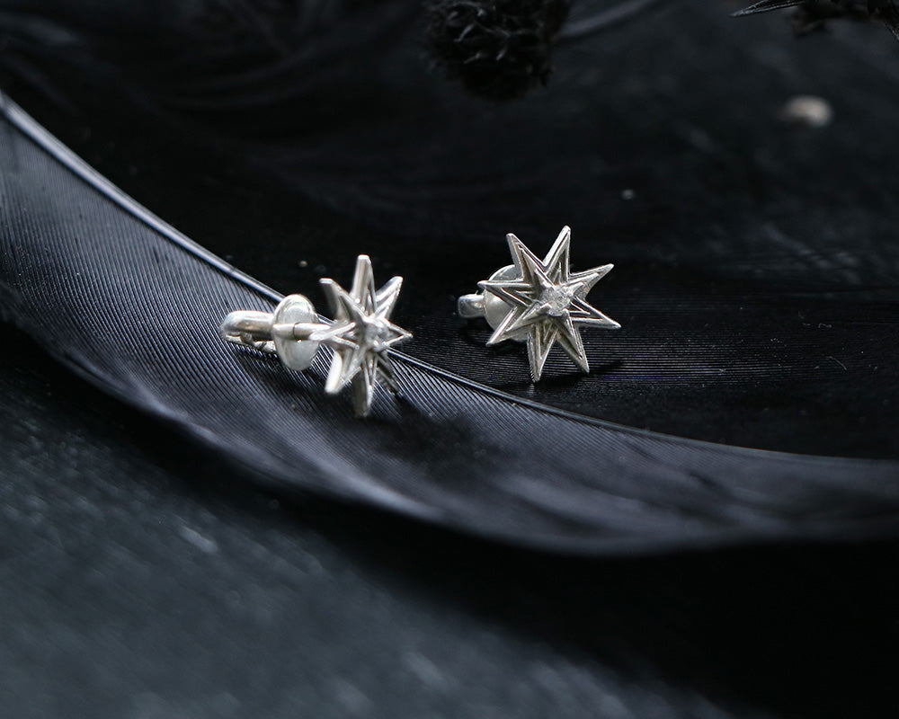 Innana silver earrings