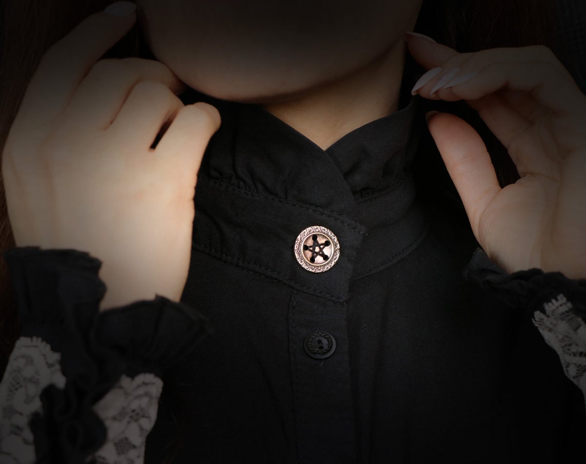 Pentagram Button