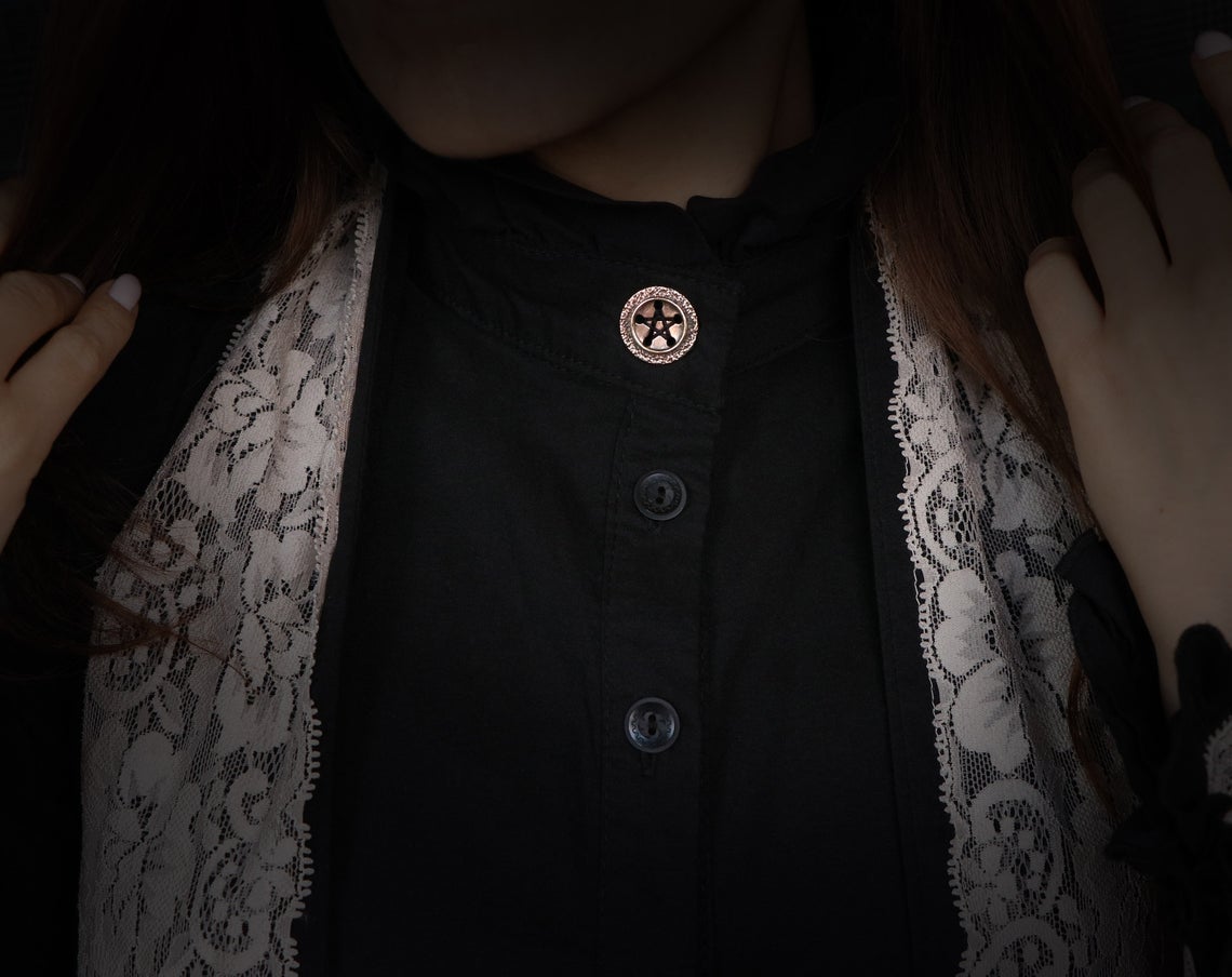 Pentagram Button
