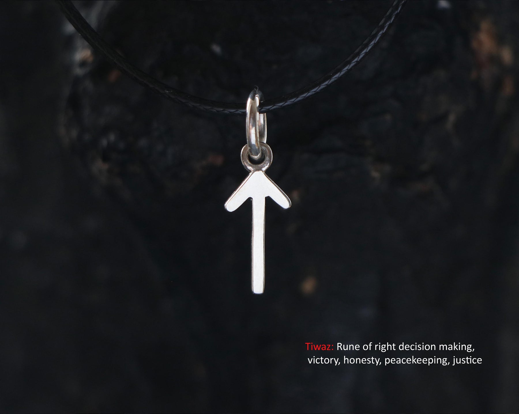 tiwaz teiwaz rune pendant