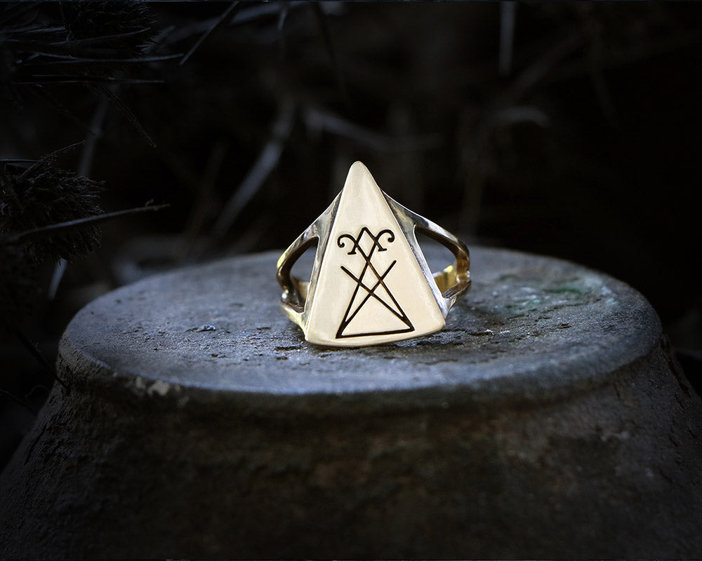 Ring with Sigil of Lucifer