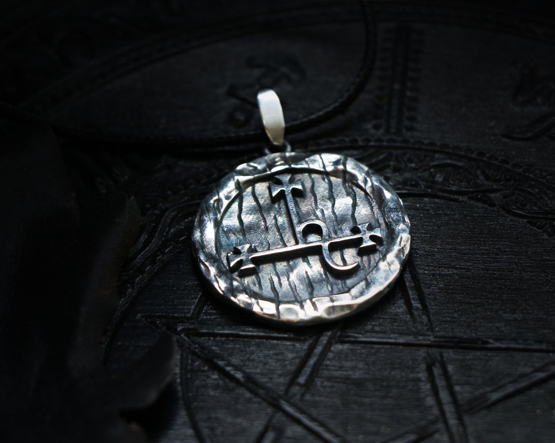 Silver Lilith necklace