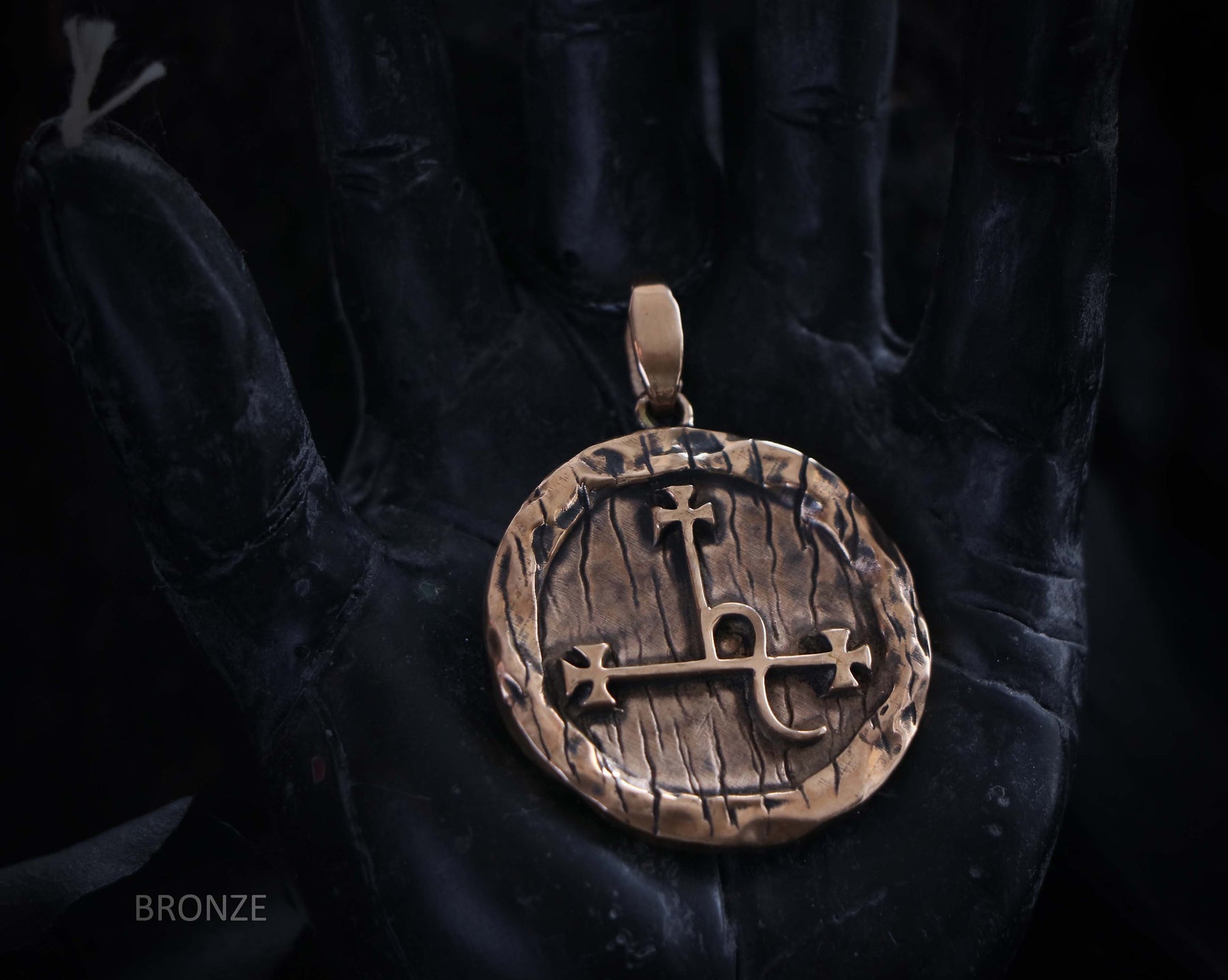 Bronze Lilith necklace