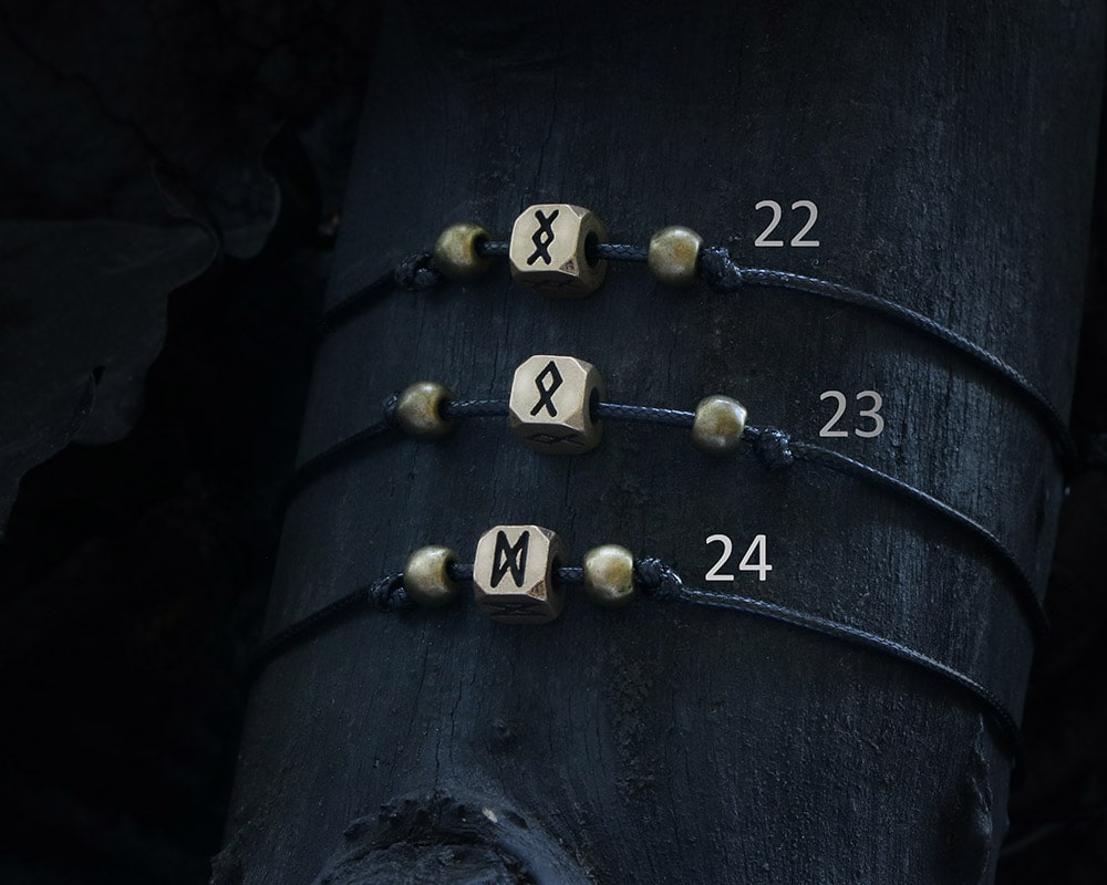 24 RUNE BRACELETS