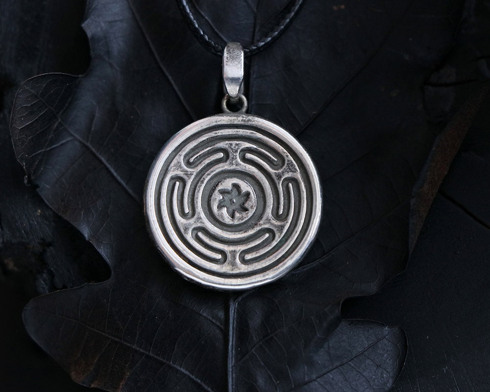 Hecate Necklace back side