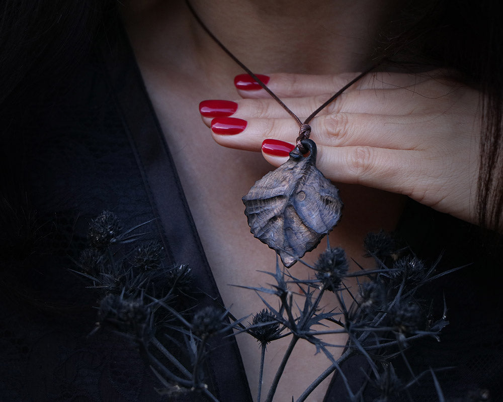 wooden necklace