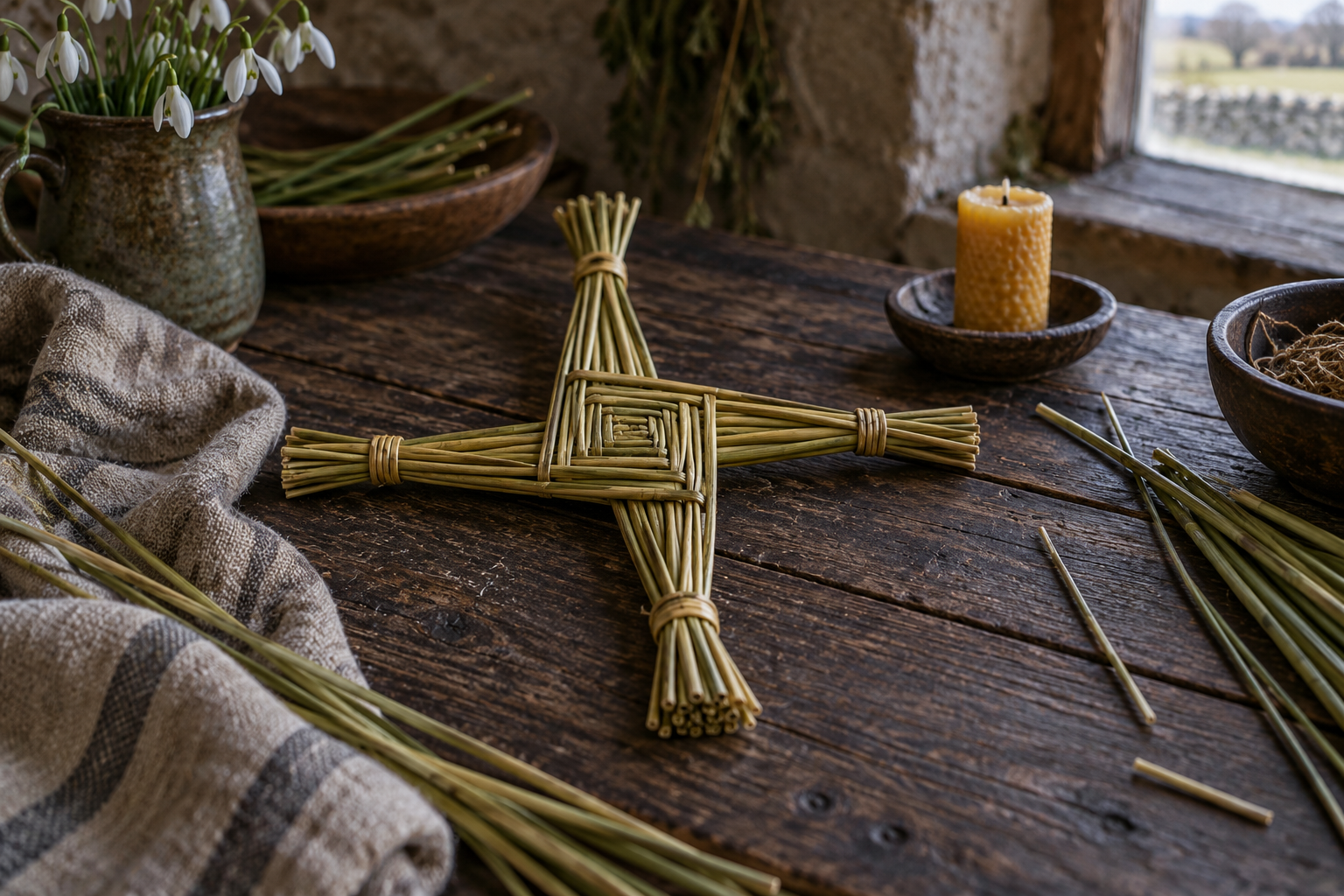 Brigid’s Cross: Pagan Meaning, History, and Imbolc