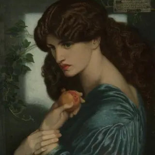 Proserpine by Dante Gabriel Rossetti, representing Persephone