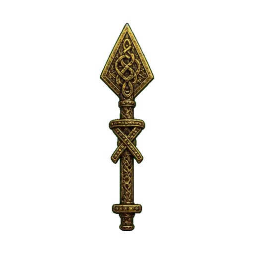 Gungnir symbol in the Pagan Workshop Symbols and Meanings atlas