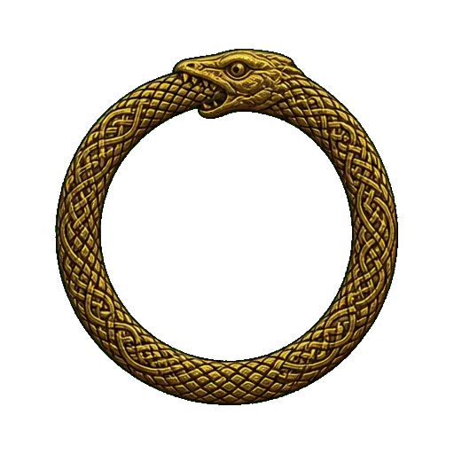 Ouroboros symbol in the Pagan Workshop Symbols and Meanings atlas