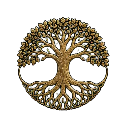Yggdrasil symbol in the Pagan Workshop Symbols and Meanings atlas