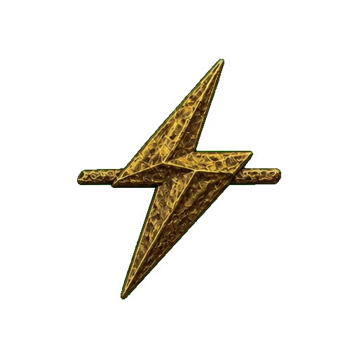 Thunderbolt of Zeus symbol in the Pagan Workshop Symbols and Meanings atlas