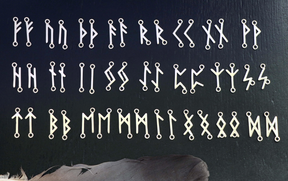 Custom Order - Elder Futhark Rune Connectors  Set