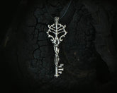 Sterling Silver key pendant 