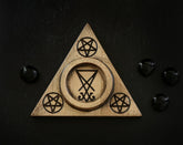 Lucifer altar candleholder