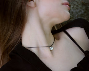 silver pentacle pendant