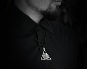 Lucifer pendant made of 925 sterling silver