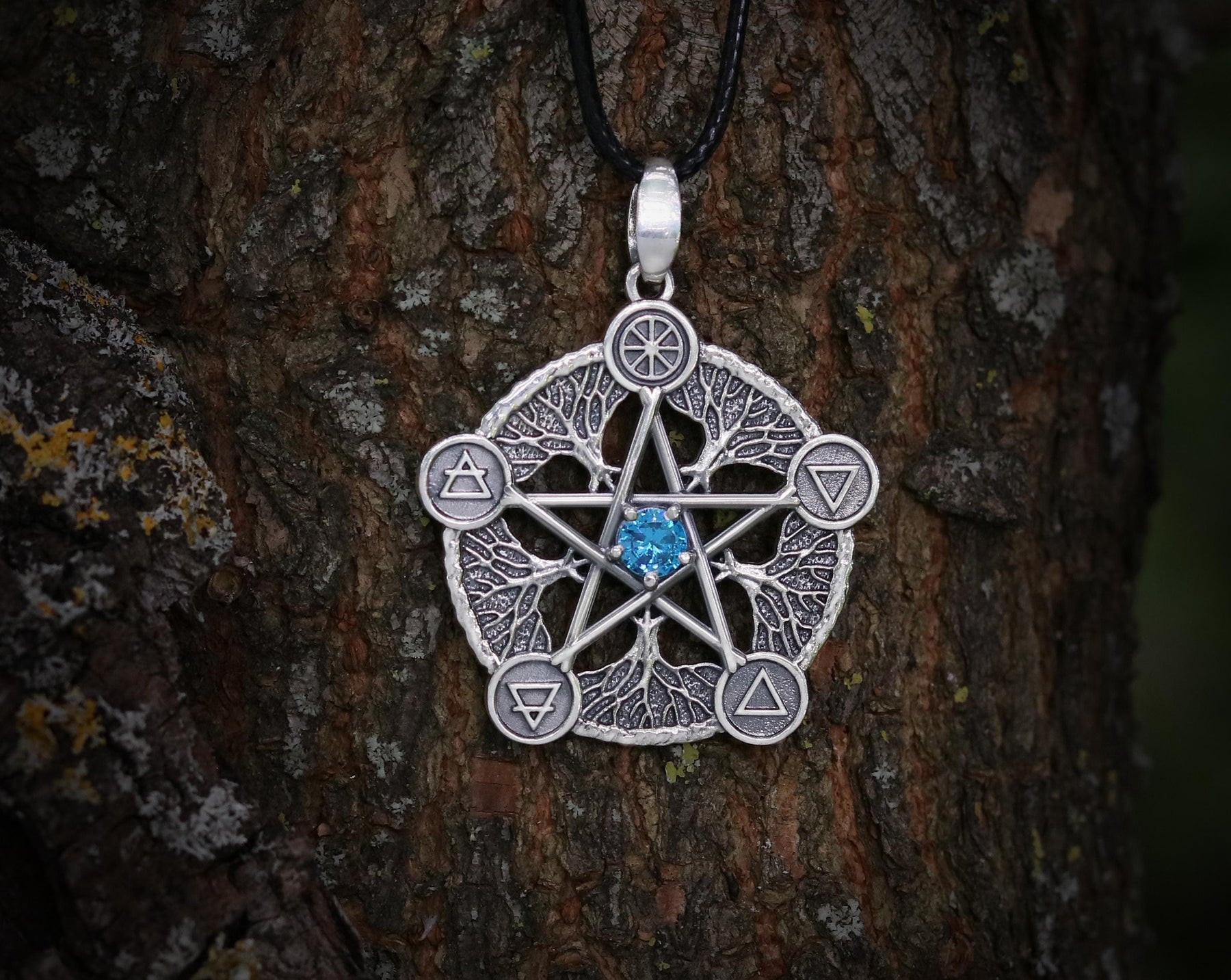 pentagram necklace