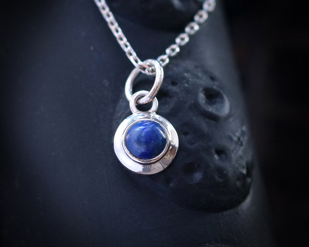 LAPIZ LAZULI Necklace made of 925 Sterling Silver