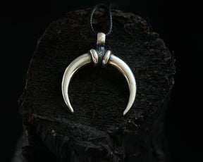 Mithras necklace - Crescent Moon