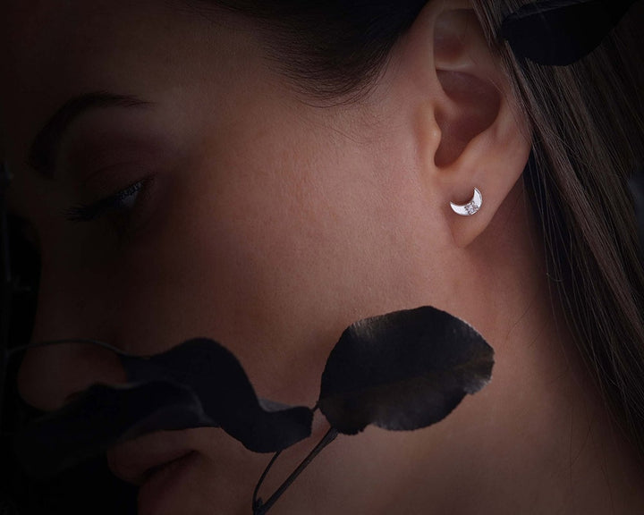 CRESCENT MOON EARRINGS