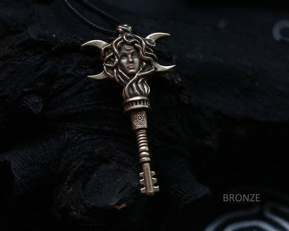 Bronze Hecate Key