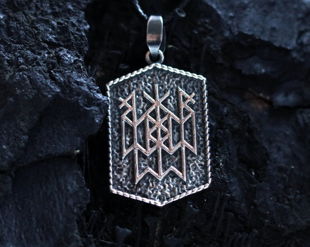 Runes necklace / Protection runes amulet