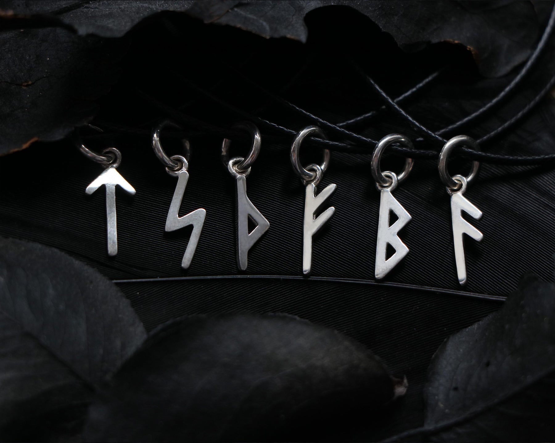 Mini RUNES necklaces - 925 STERLING SILVER